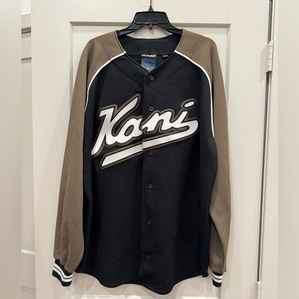 Rare Y2K Karl Kani Endurance Long Sleeve Jersey SIZE LARGE